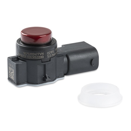 Czujnik parkowania  Citroen Berlingo III C4 Cactus, C-Elysse, C3 Aircross II, C4 Aircross, Peugeot 2008 I, 208 I, 301, 308 II, 508 I (EVL - Elixir Red) 9675202477VH