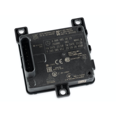 Radar, Adaptive Cruise Control Mercedes C-Class 206, S-Class 223, GLC 254, EQE 294 295, EQS 296 297, CLE 236, SL 232, AMG GT 192 A0009051019